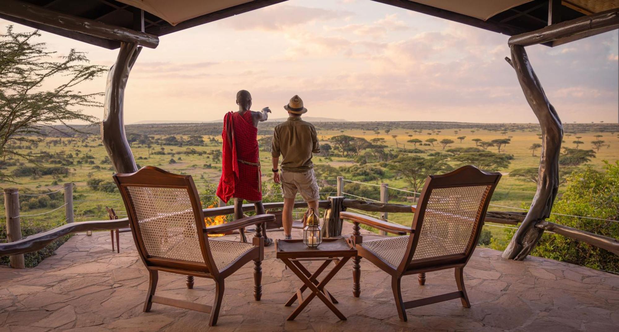 Saruni Eagle View Hotel Naboisho Luaran gambar